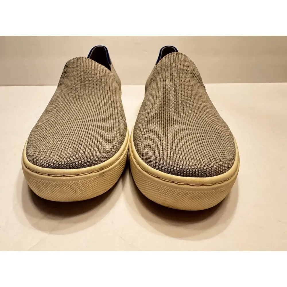 7.5 Rothys Light Gray Slip On Sneakers